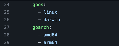 How to cross compile with cgo using goreleaser and github actions