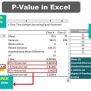 How To Get P Value From T Test In Excel - Imaginative Minds