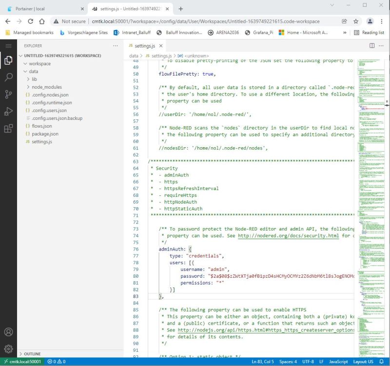 Change Files Inside The Container Using Code Server Balluff Cmtk - Modern Ultra HD Minimal Patterns | Free Download