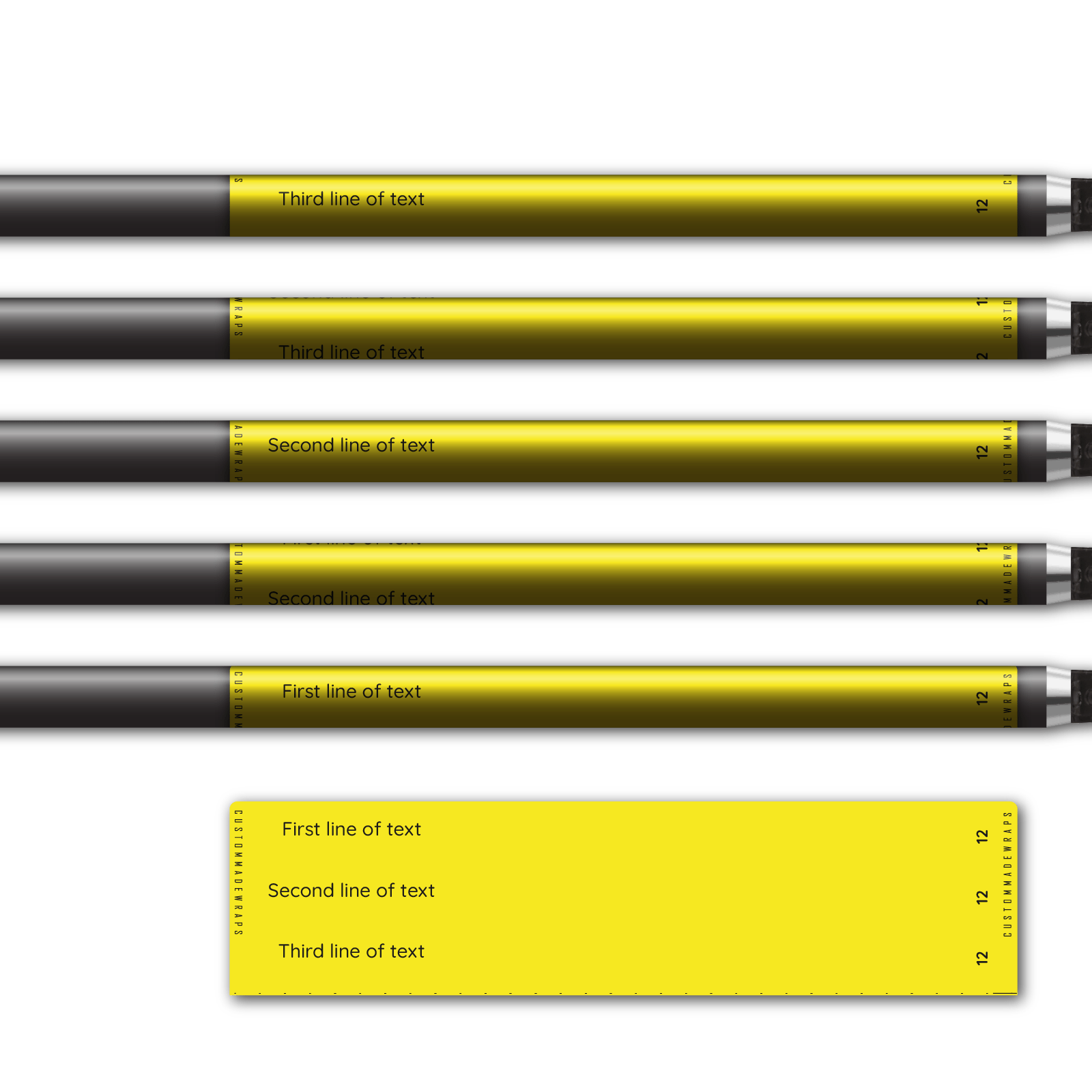 Alternative view of Regular - Fluorescent Yellow