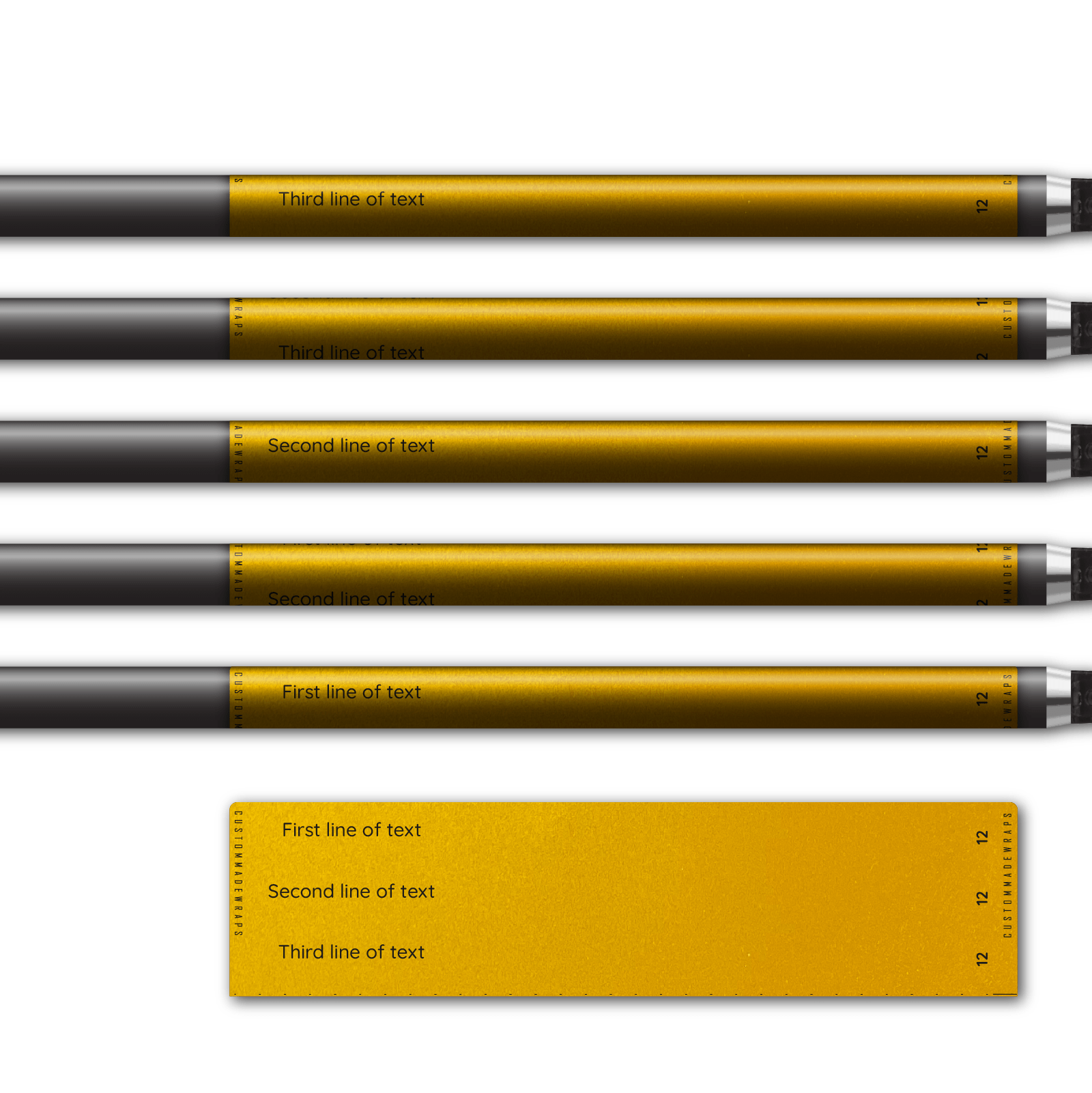 Alternative view of Regular - Retro-Reflective Yellow