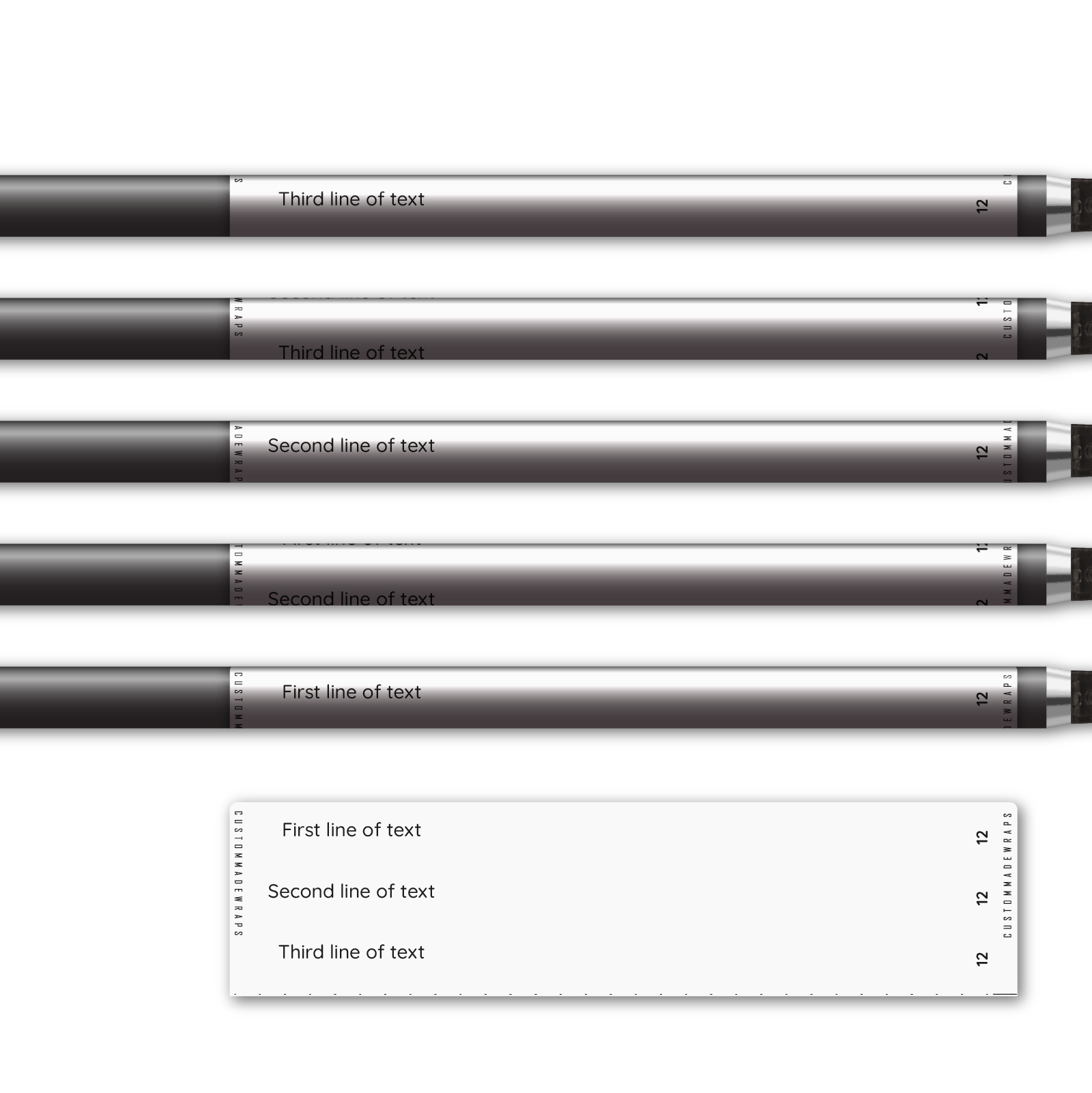 Alternative view of Regular - Standard Frost White