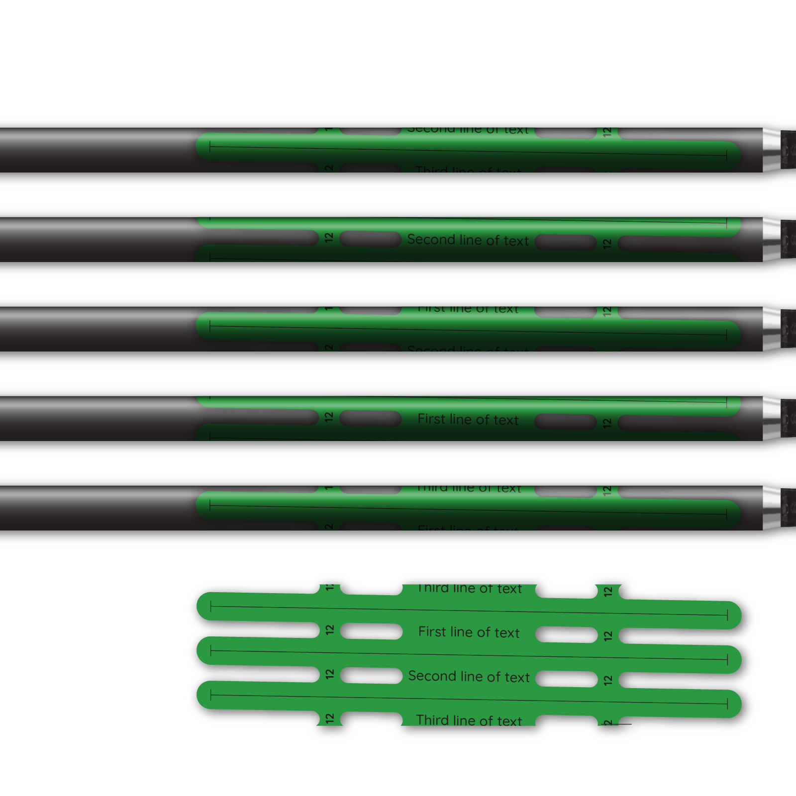 Alternative view of Vortex - Green