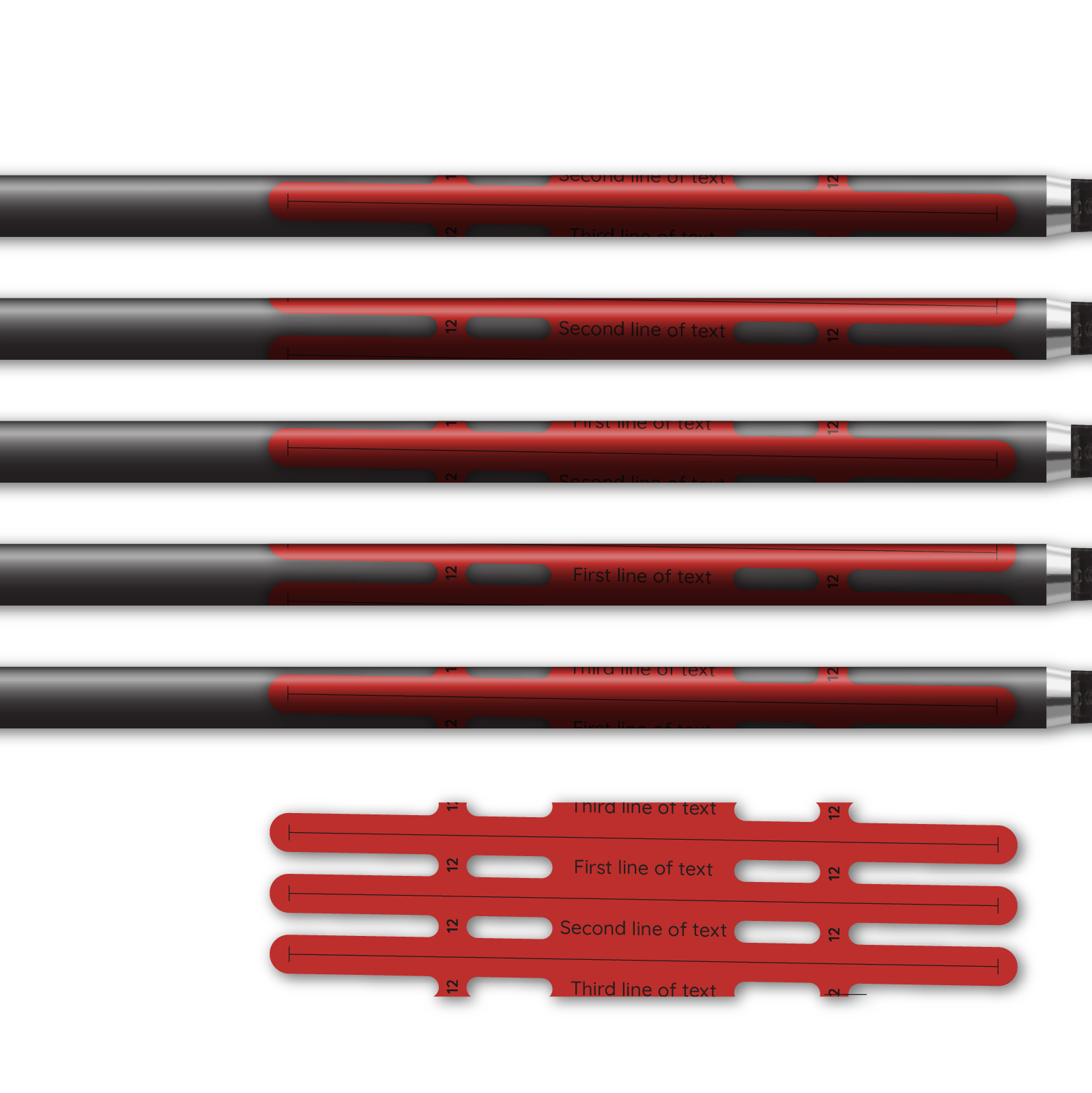 Alternative view of Vortex - Red