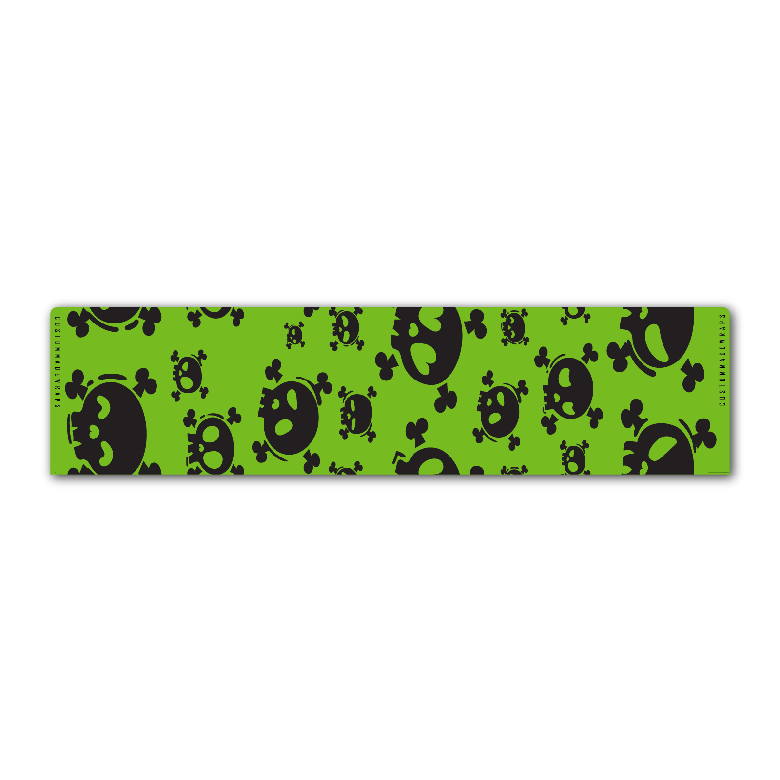 Regular - Skulls Lime Green