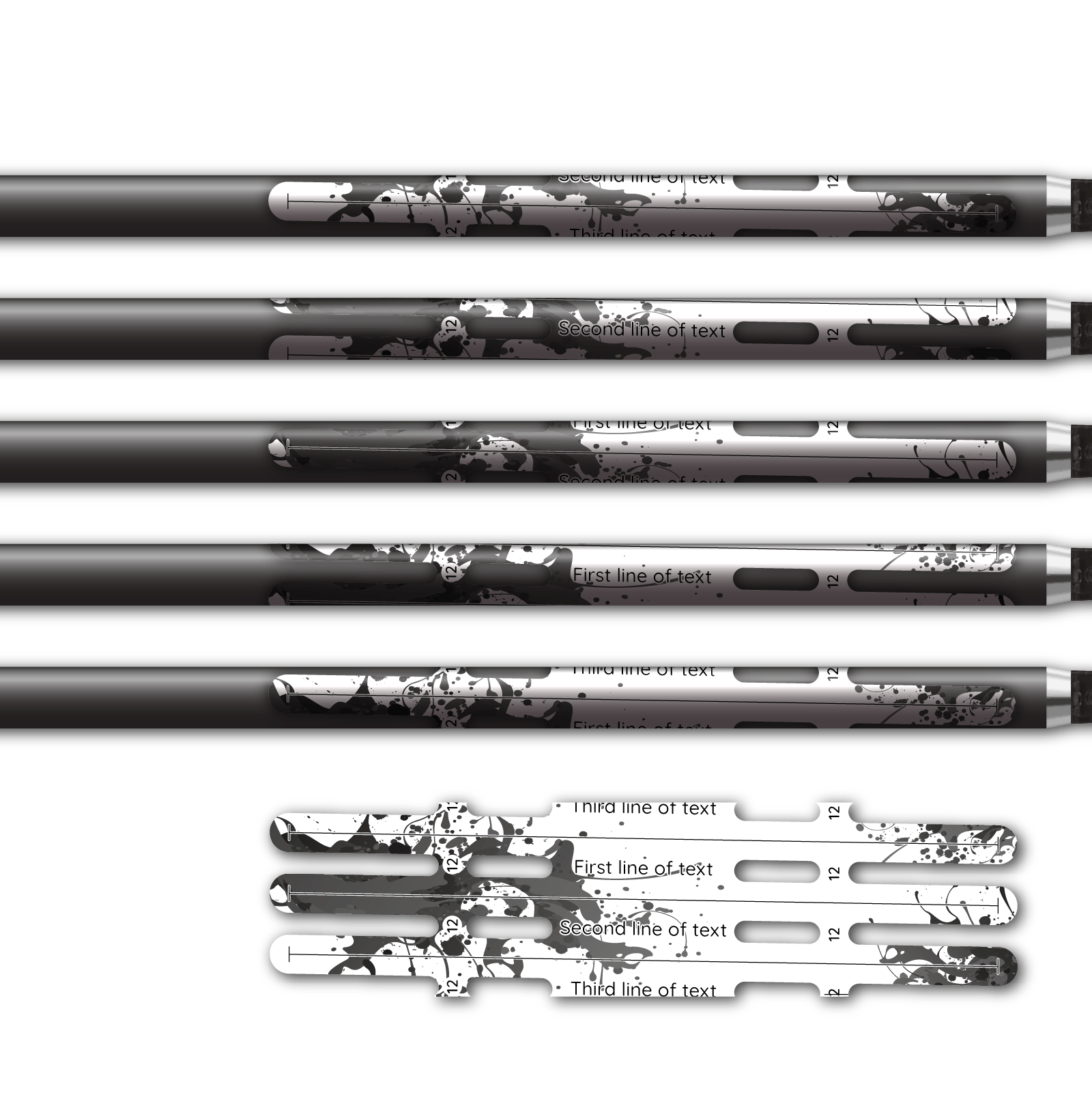 Alternative view of Vortex - Splash Black