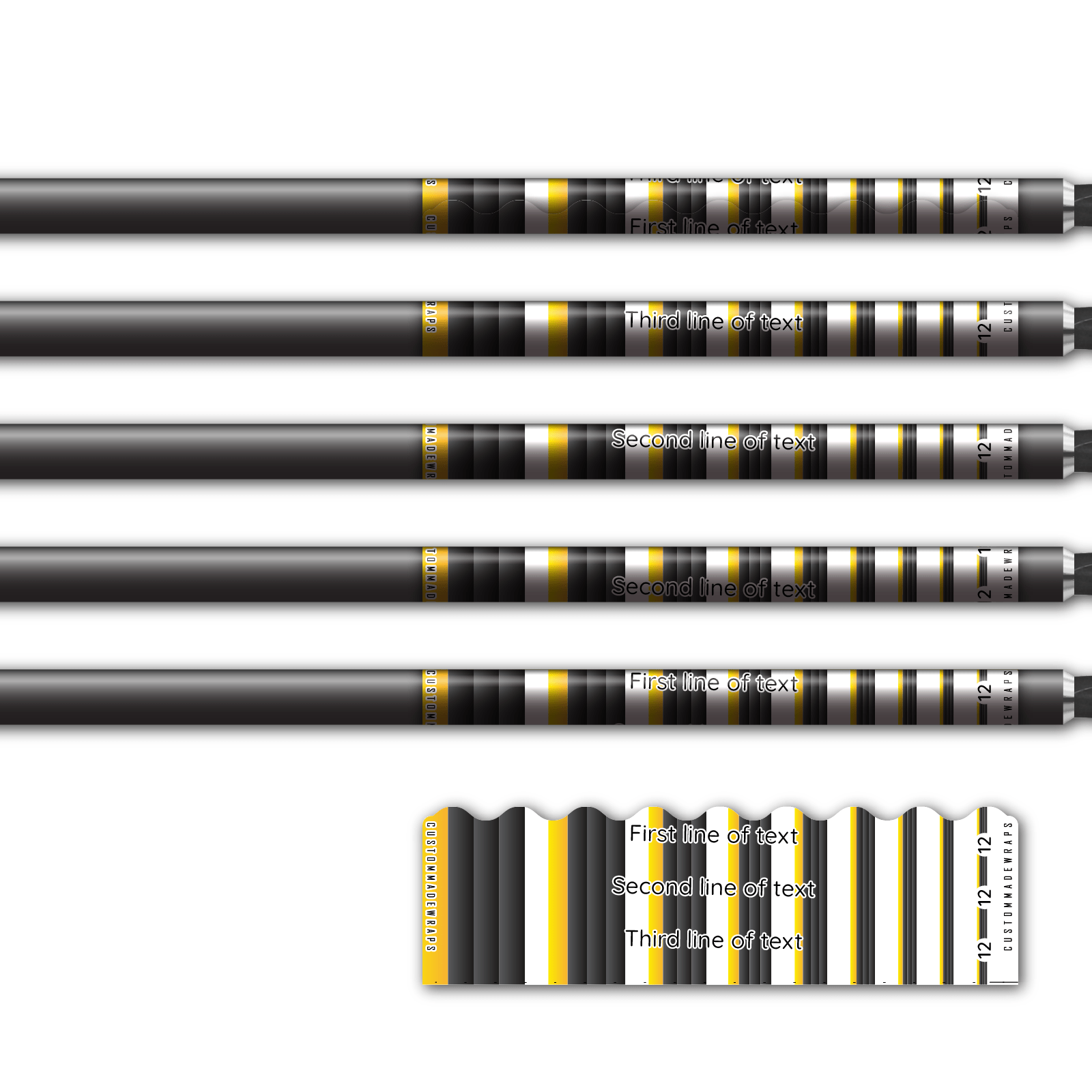 Alternative view of Shorty - Targetface WA Field Rings