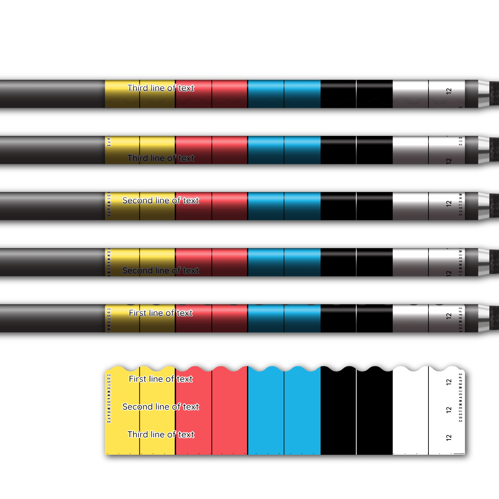 Alternative view of Wave Edge - Targetface WA Target