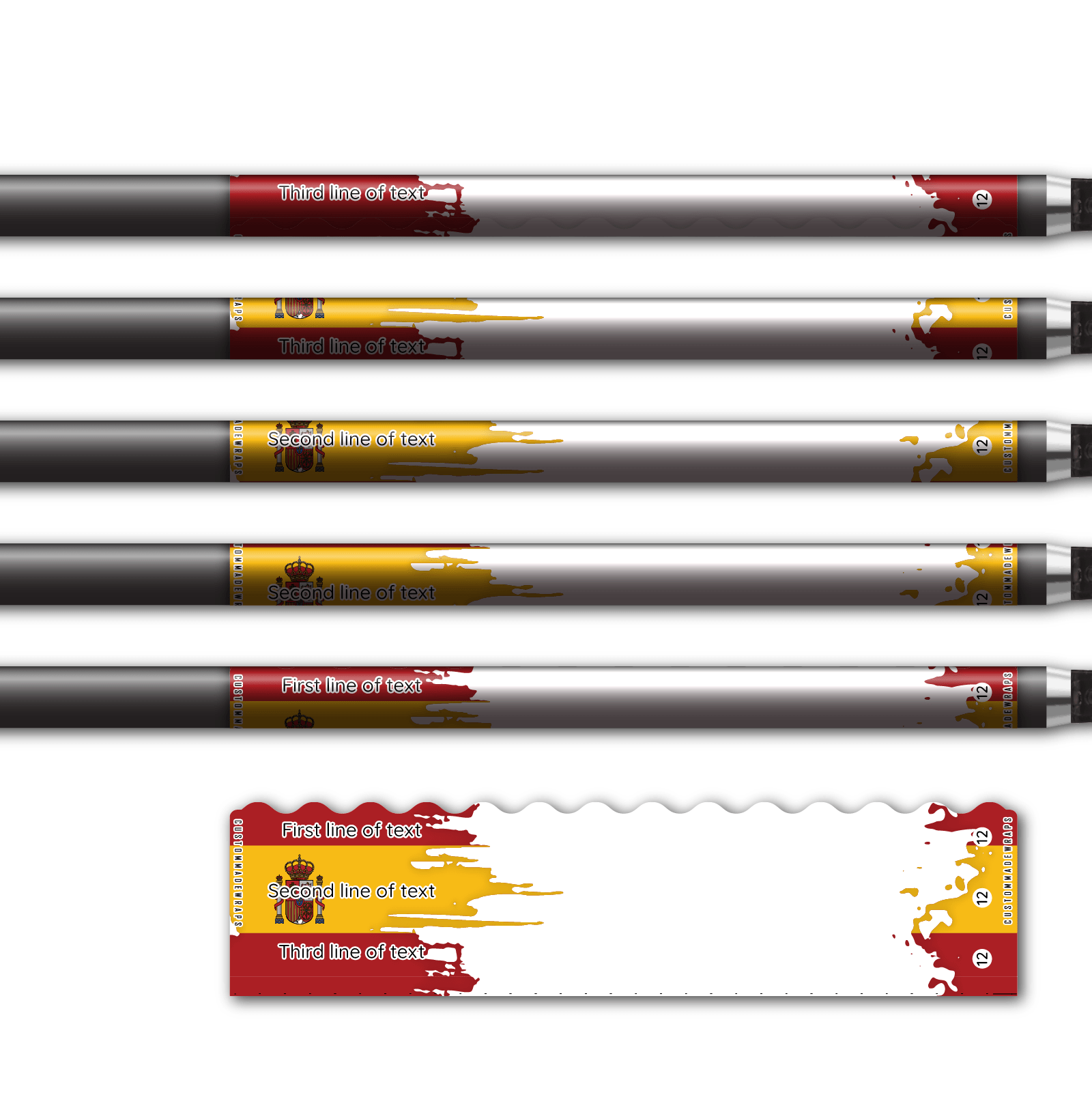 Alternative view of Wave Edge - National Flag Spain