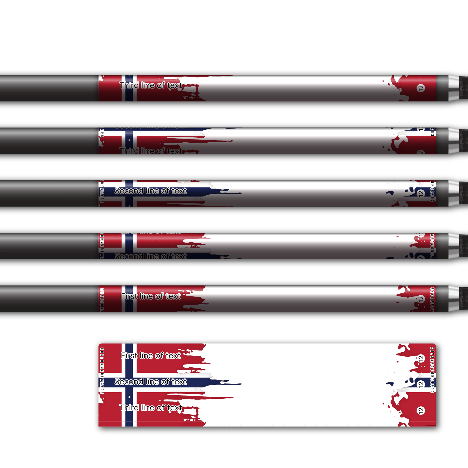 Alternative view of Regular - National Flag Norway