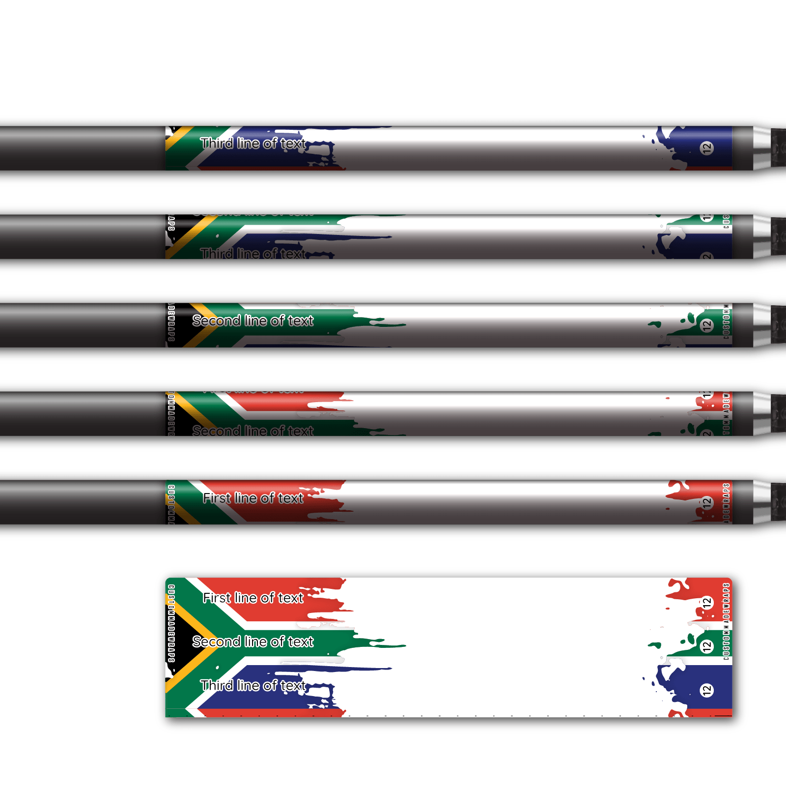 Alternative view of Regular - National Flag South Africa