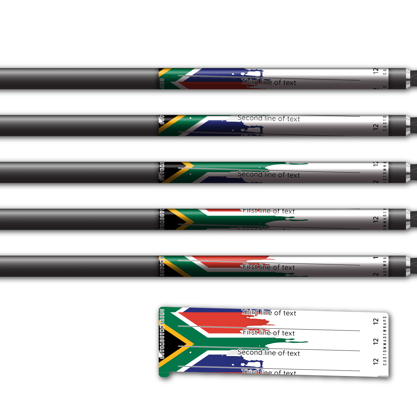 Alternative view of Spin Elite - National Flag South Africa