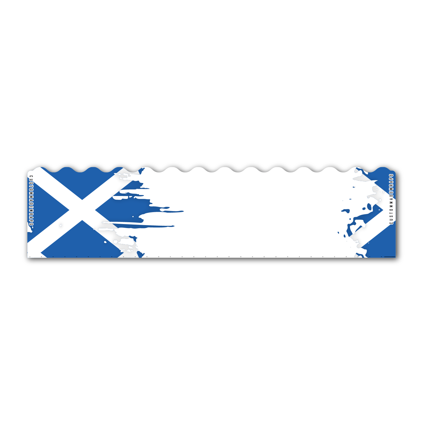 Wave Edge - National Flag Scotland