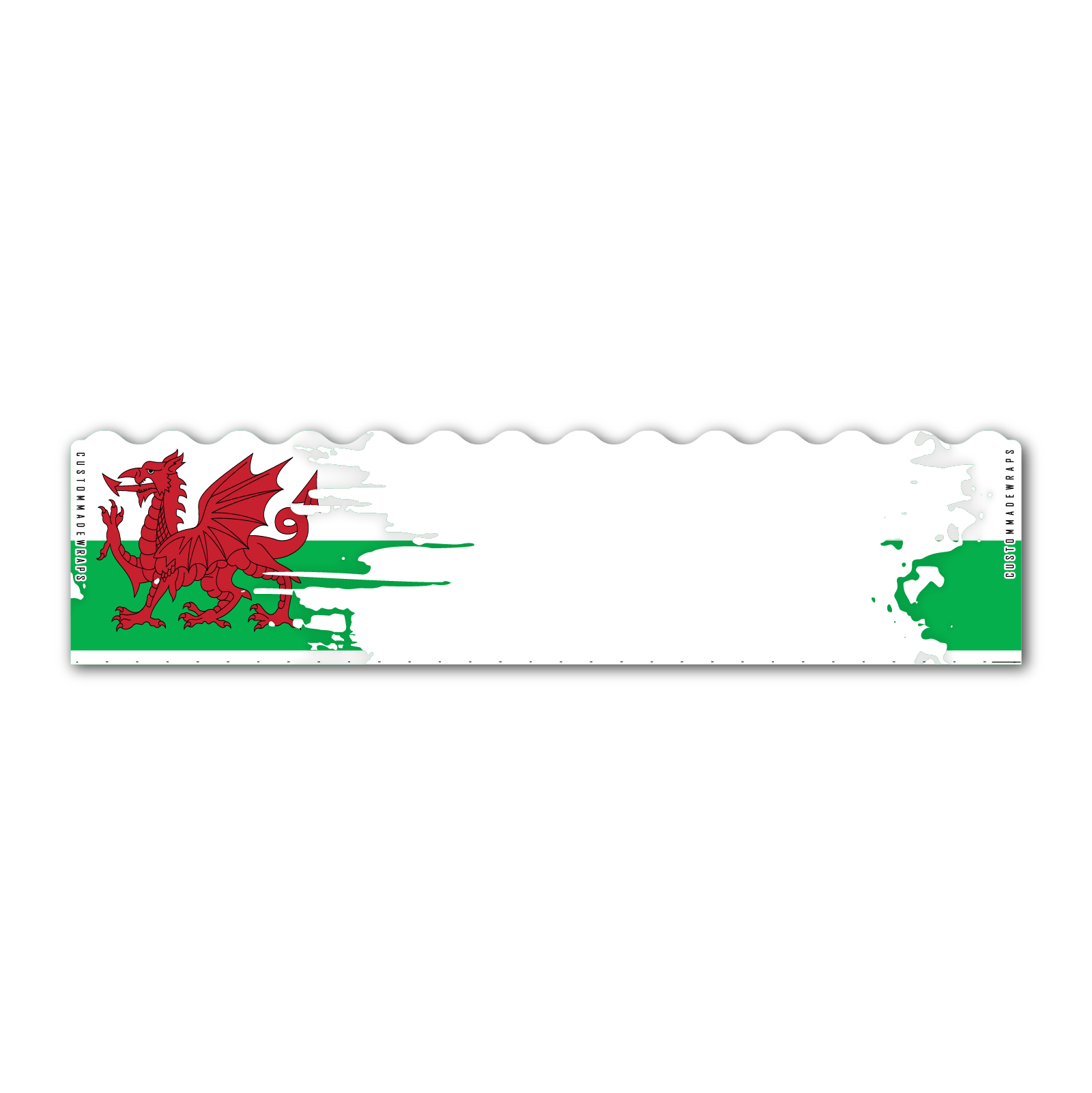Wave Edge - National Flag Wales