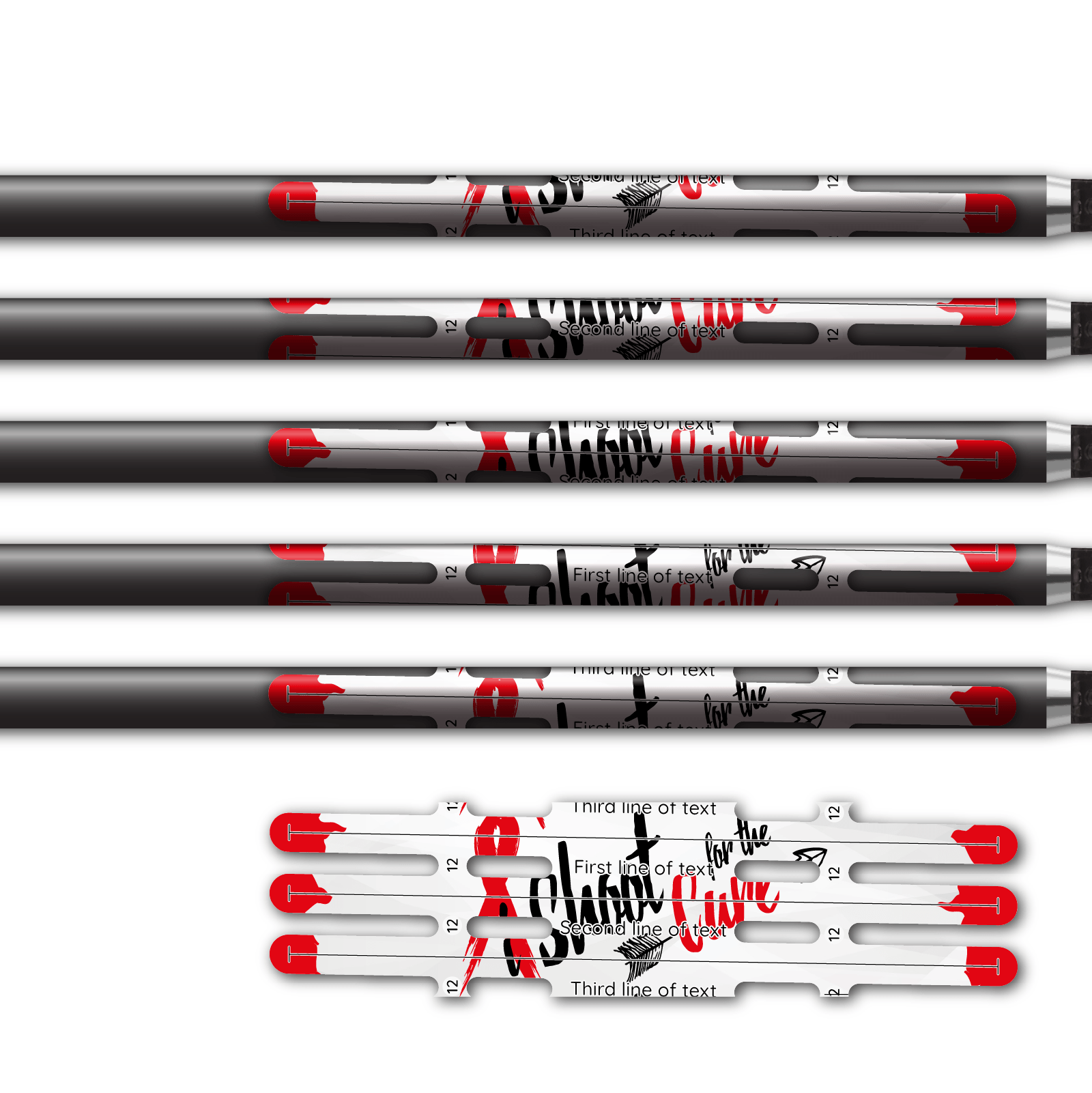 Alternative view of Vortex - Shoot for the Cure Red