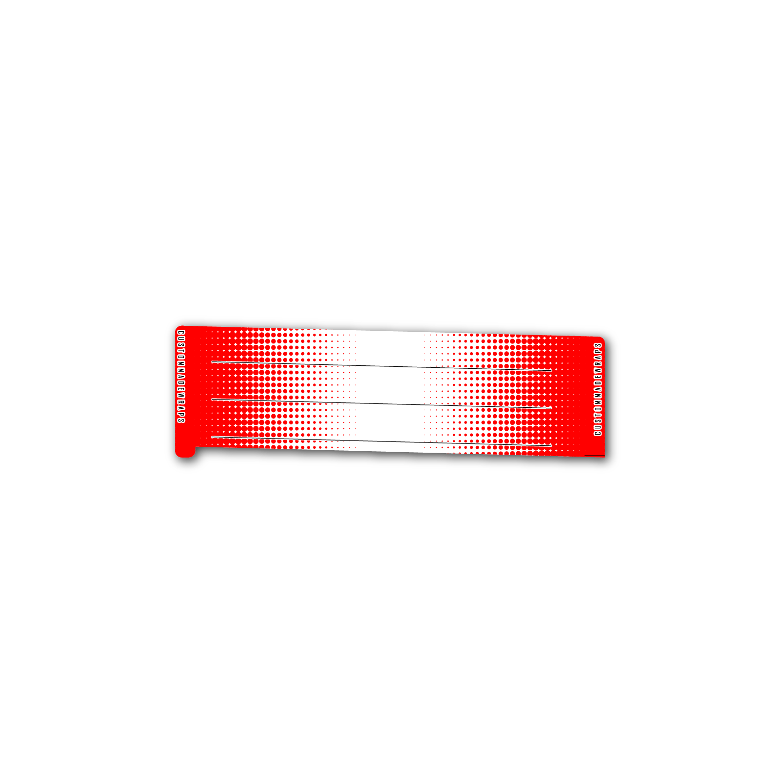 Spin Elite - Gradient Red on White