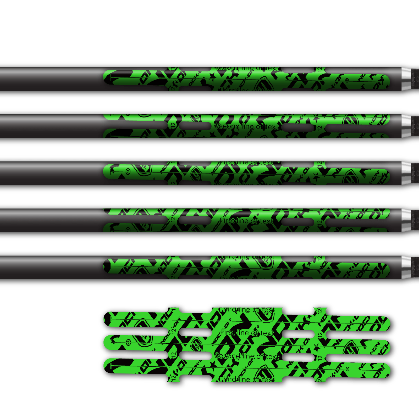 Alternative view of Vortex - Nock On Repeat Fluor Green