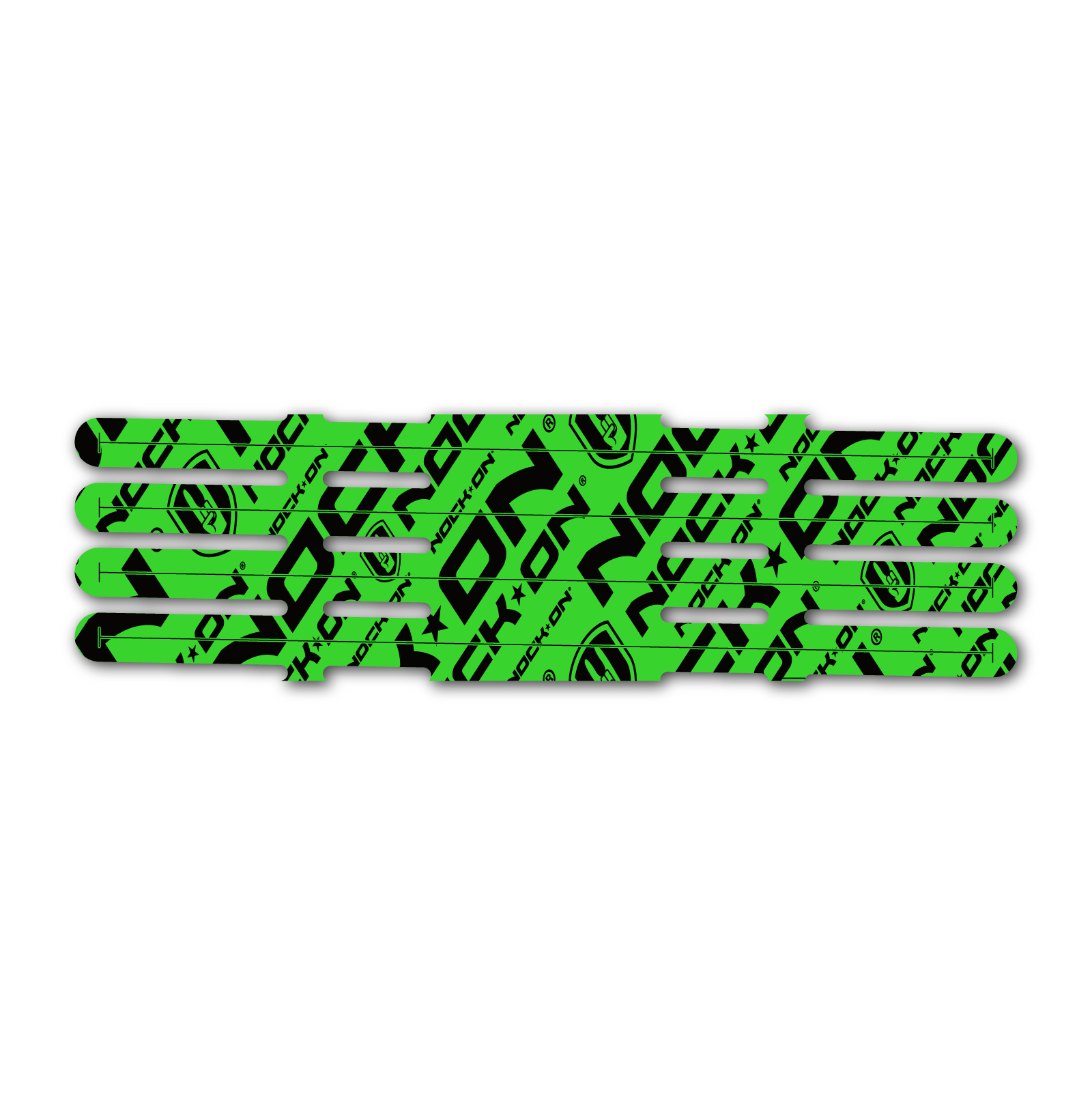 4 fletch Vortex - Nock On Repeat Fluor Green