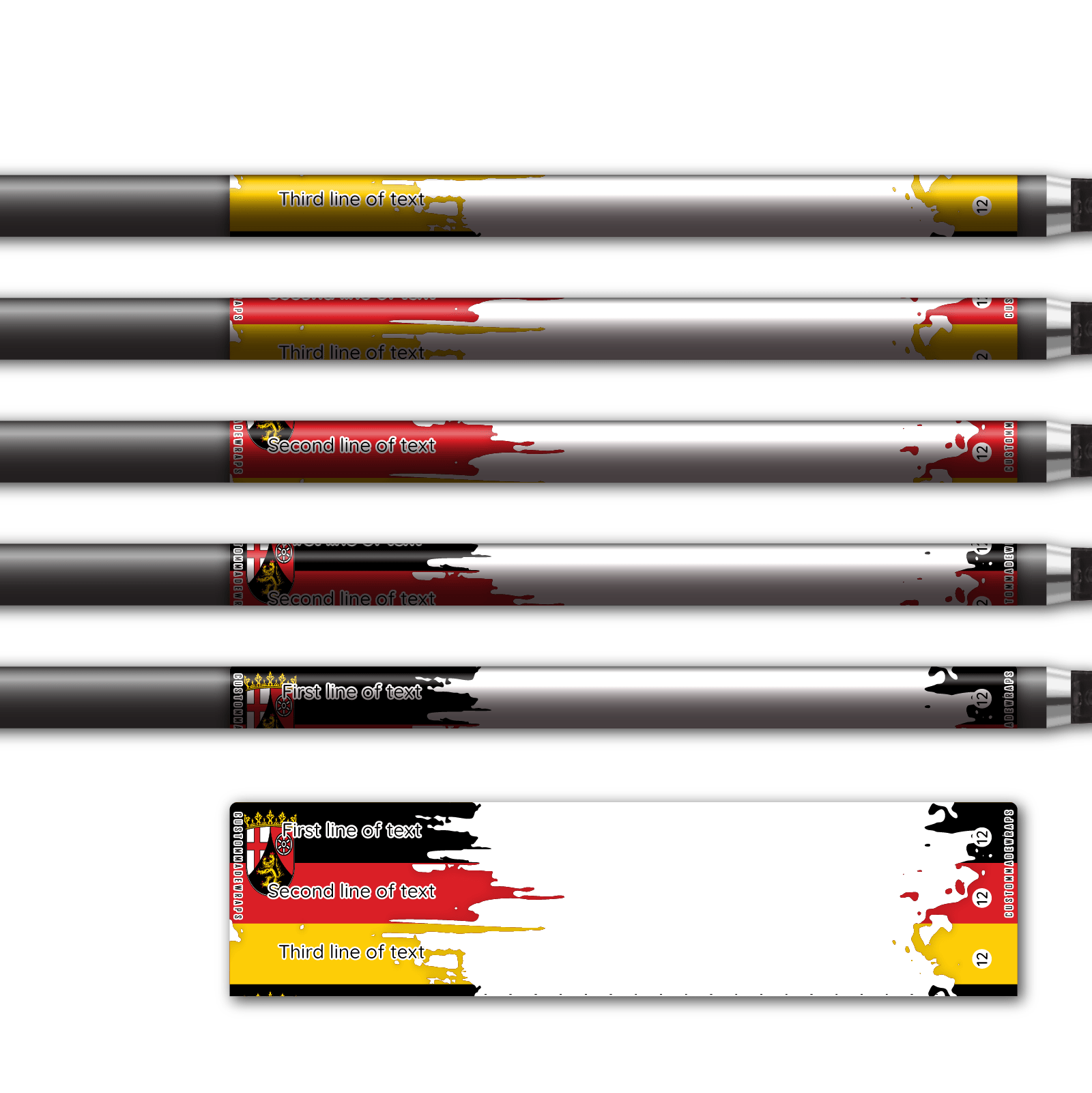 Alternative view of Regular - National Flag Rheinland-Pfalz