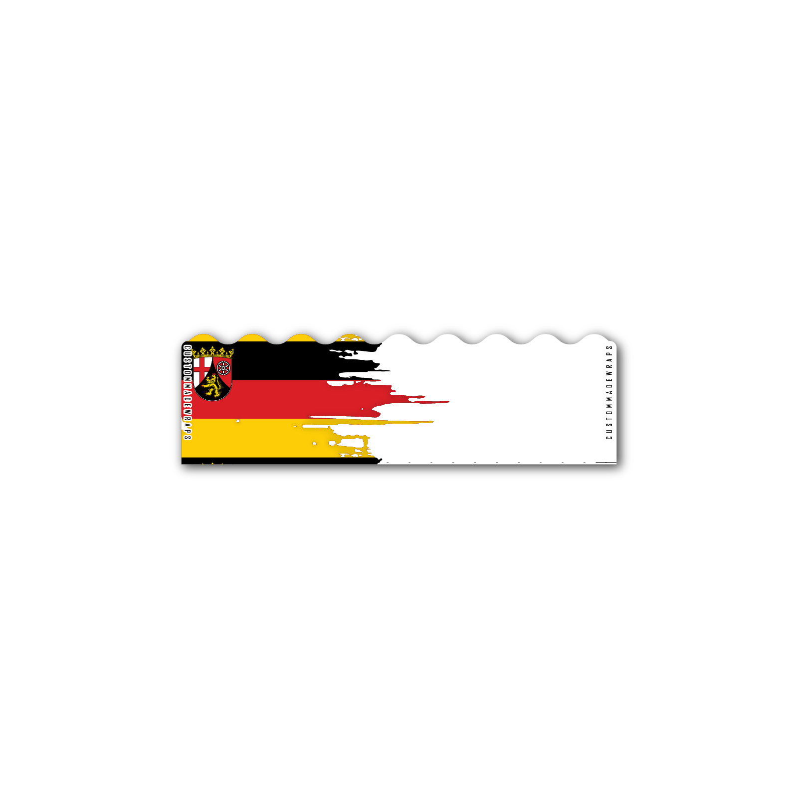 Shorty - National Flag Rheinland-Pfalz