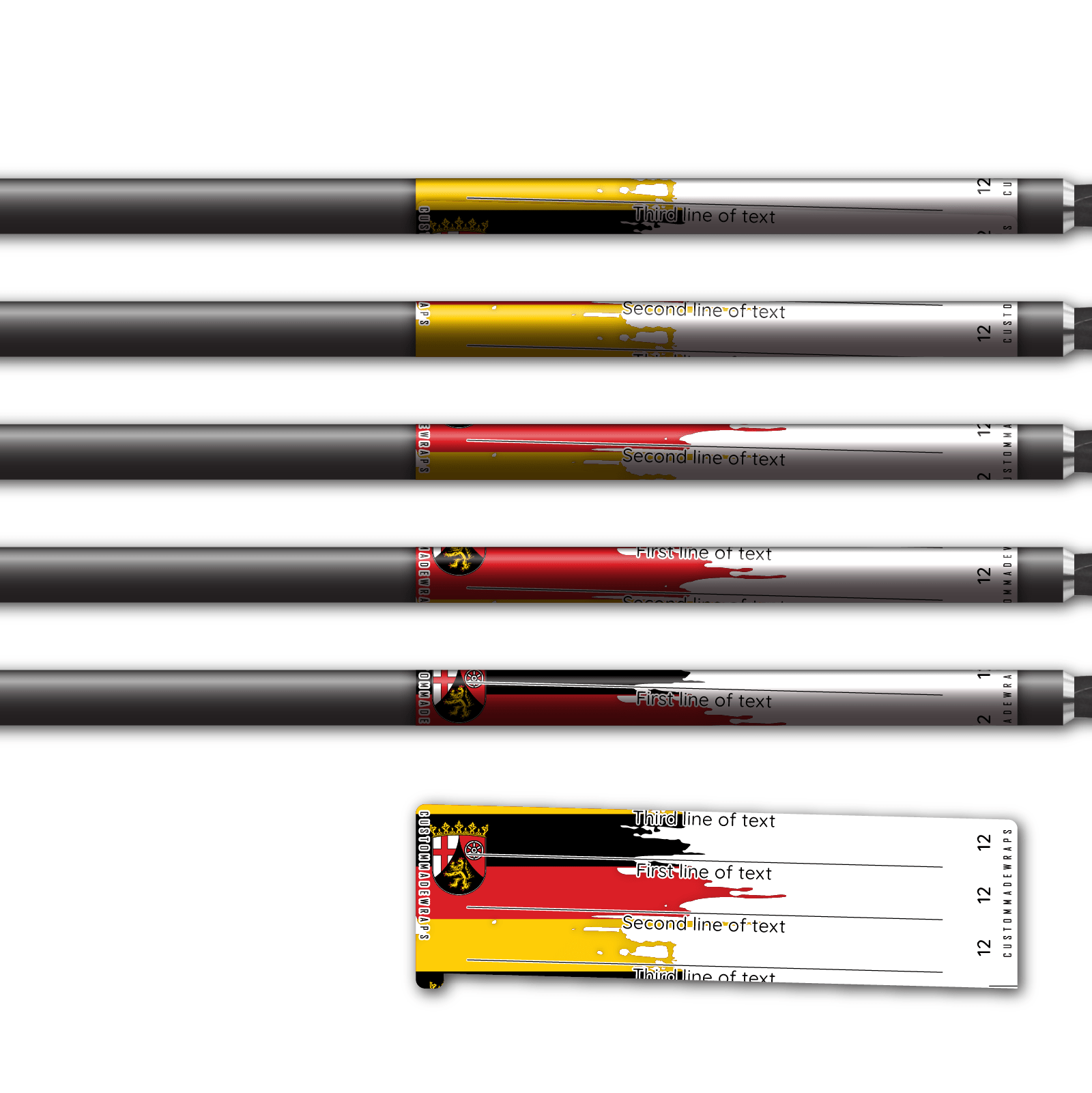 Alternative view of Spin Elite - National Flag Rheinland-Pfalz