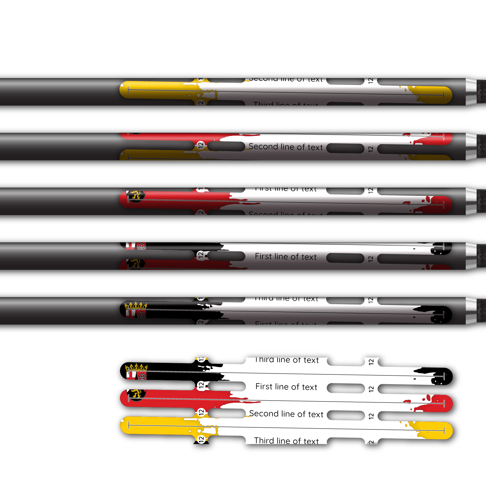 Alternative view of Vortex - National Flag Rheinland-Pfalz