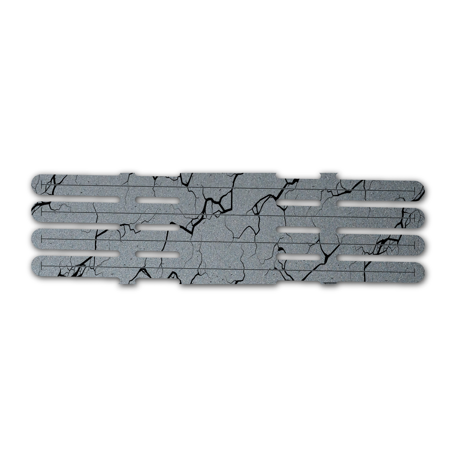 4 Fletch Vortex - Shattered Metallic Silver