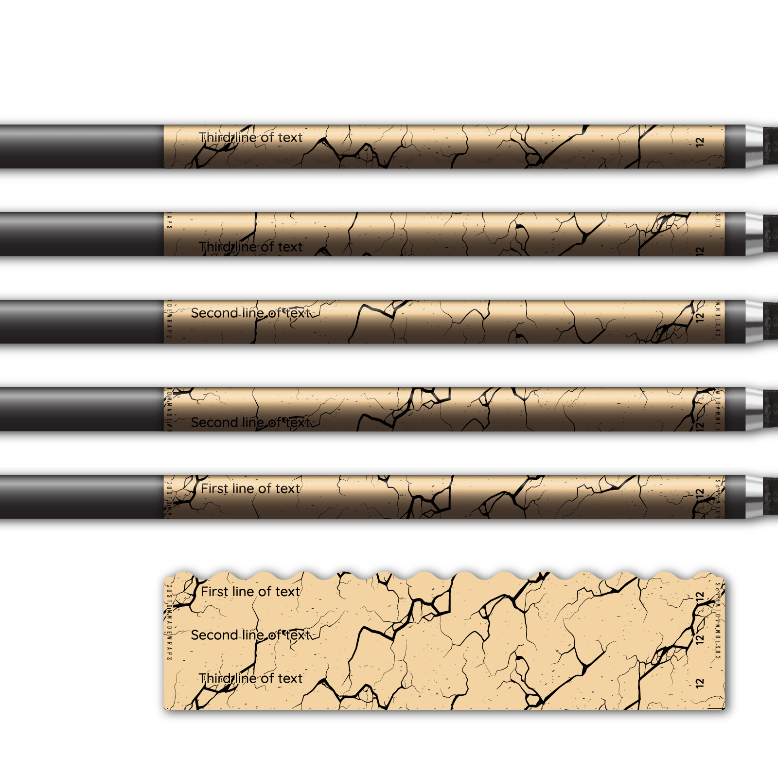 Alternative view of Wave Edge - Shattered Sand