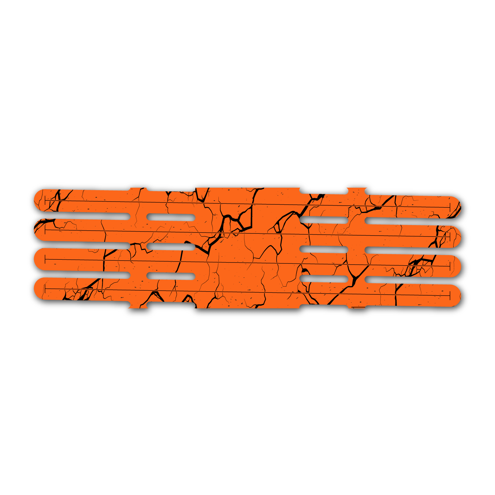 4 Fletch Vortex - Shattered Orange