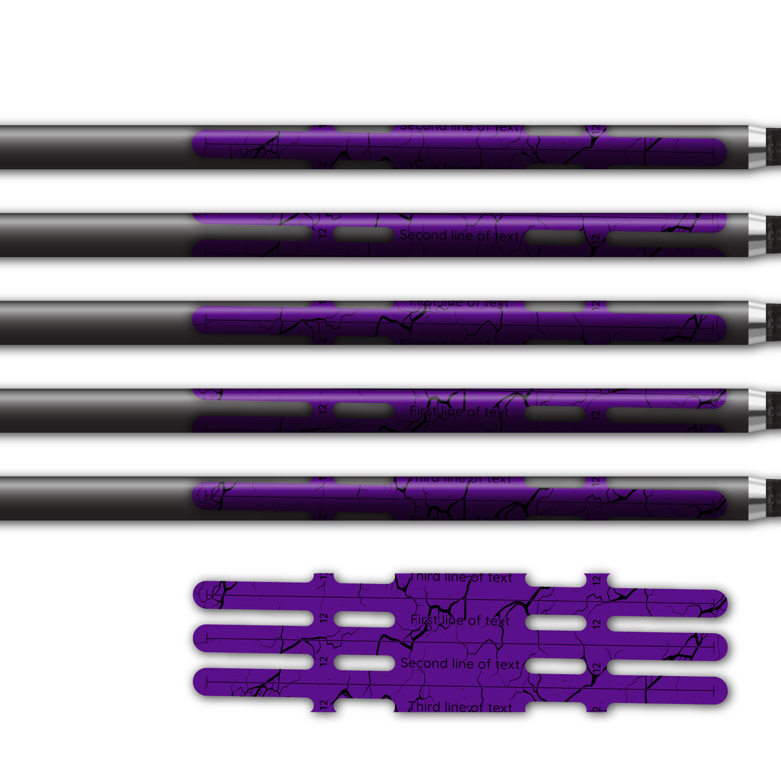 Alternative view of Vortex - Shattered Purple