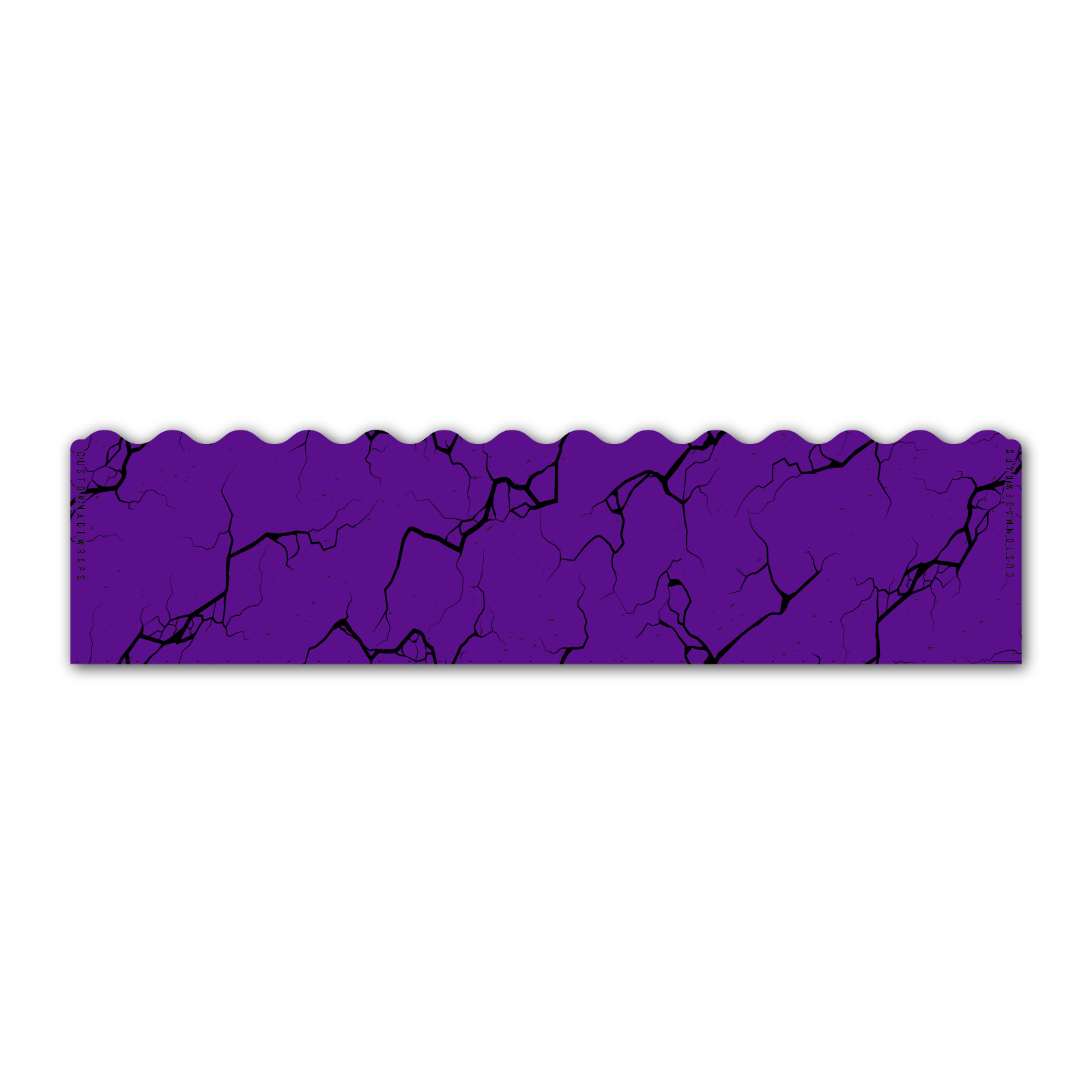 Wave Edge - Shattered Purple