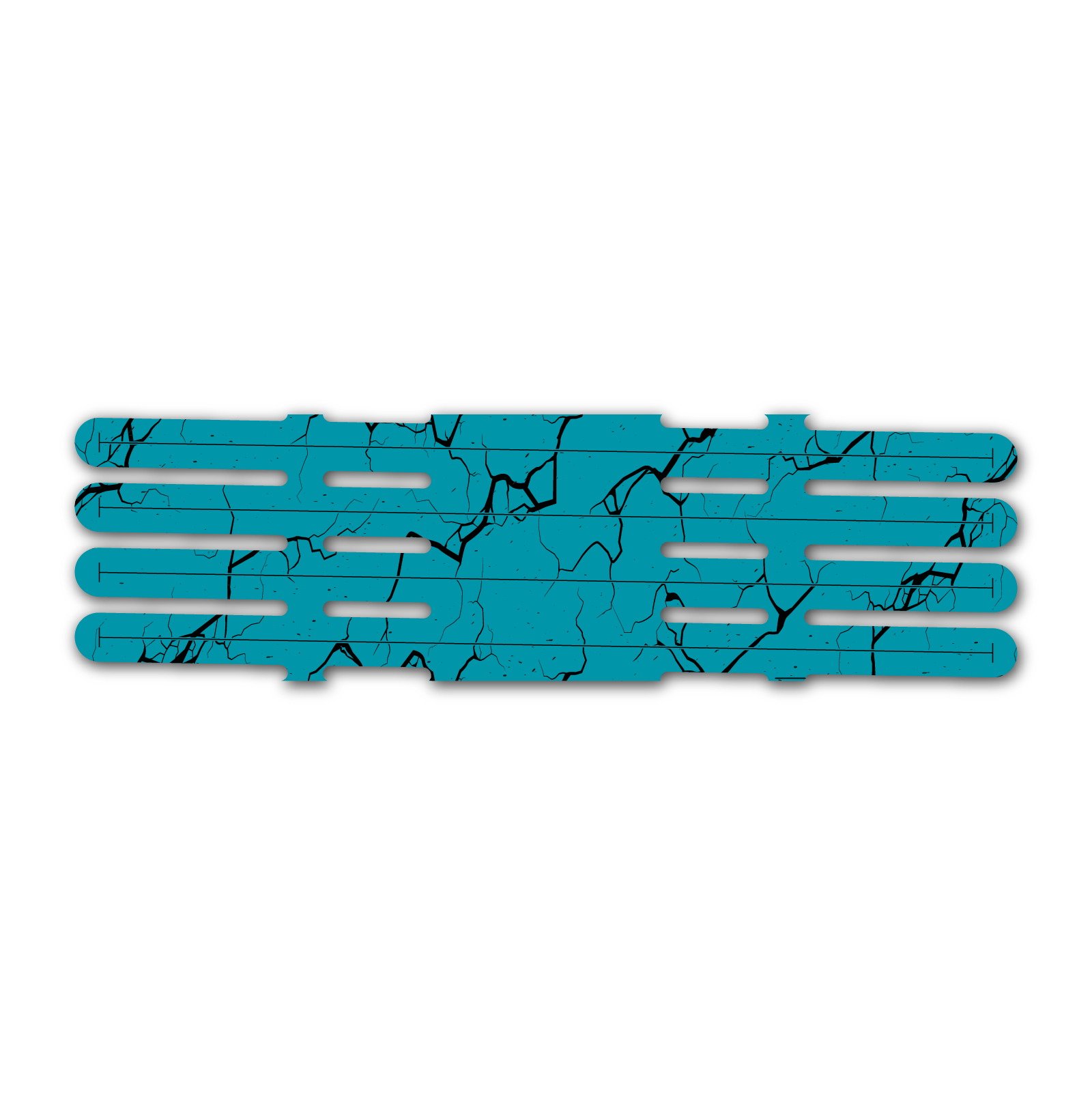 4 Fletch Vortex - Shattered Teal