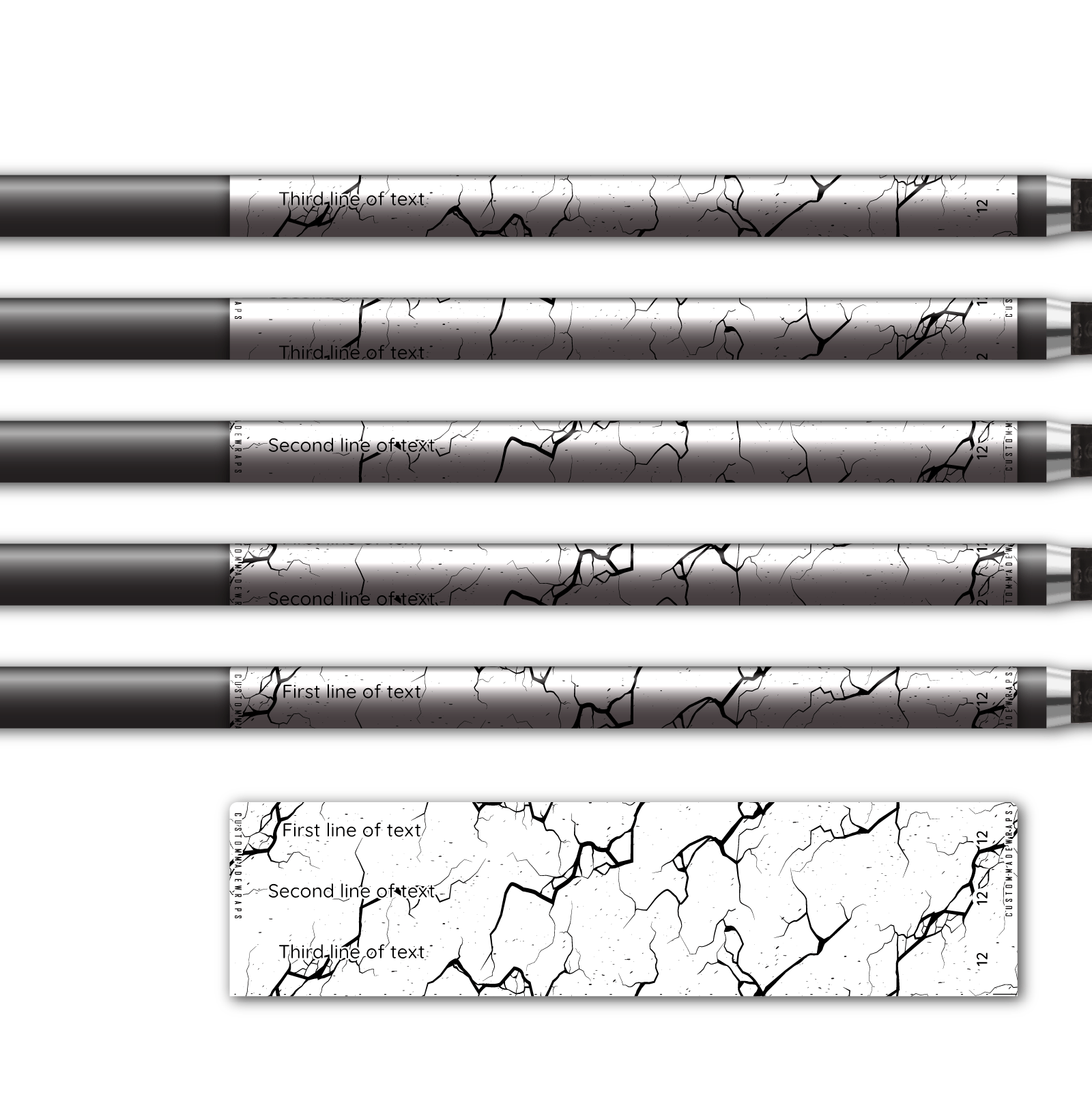 Alternative view of Regular - Shattered White