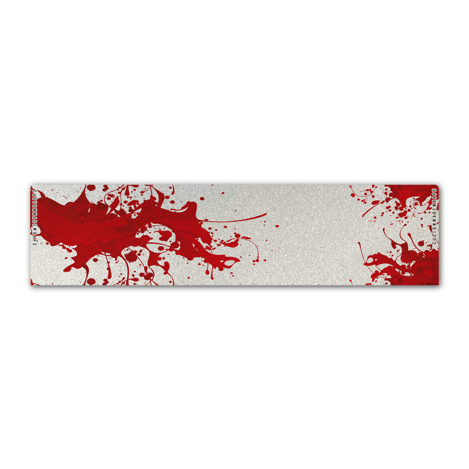 Regular - Splash Red on Retro-Reflective White