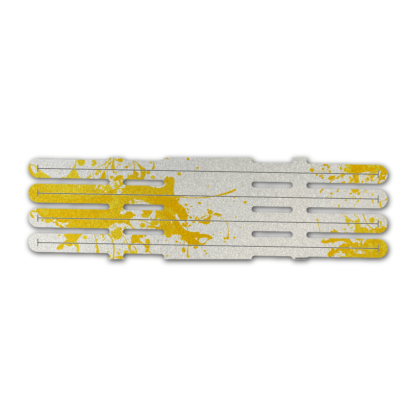 4 Fletch Vortex - Splash Yellow on Retro-Reflective White