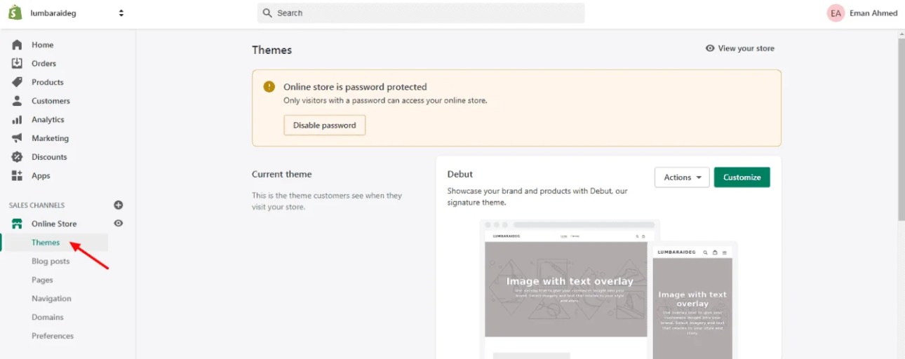 how to create a store on shopify