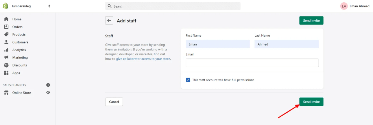 how to create a store on shopify