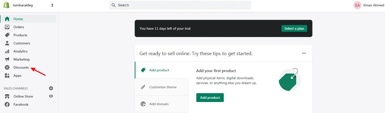 how to create a store on shopify