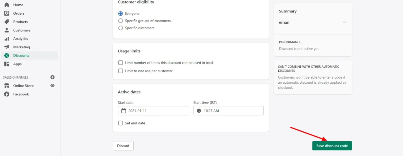 how to create a store on shopify