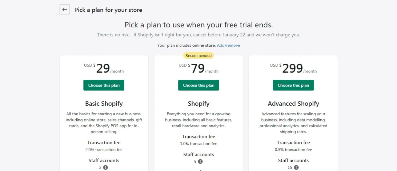 how to create a store on shopify