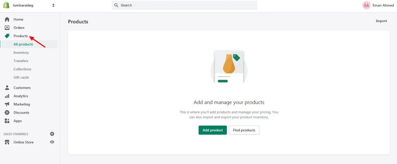 how to create a store on shopify