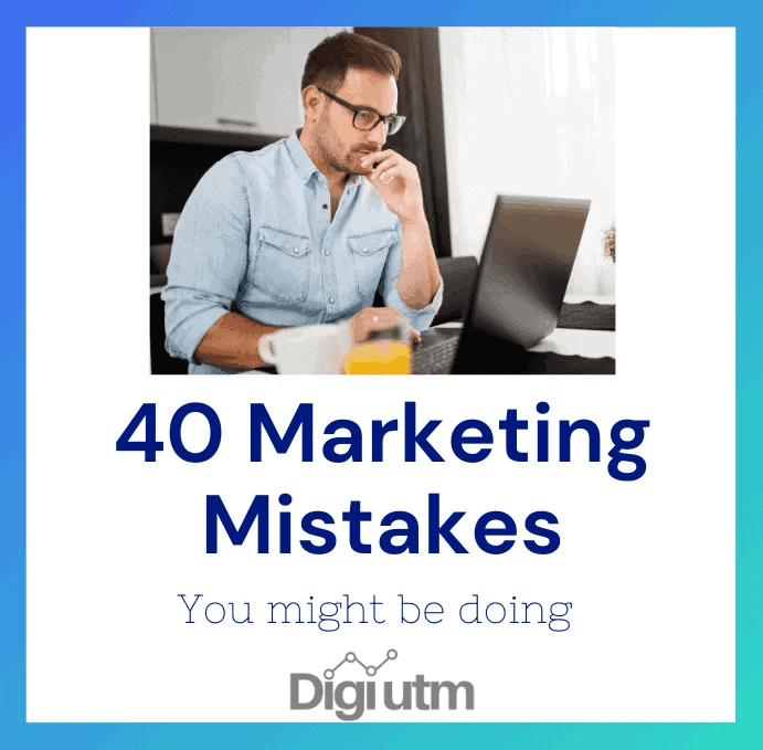 marketing mistakes