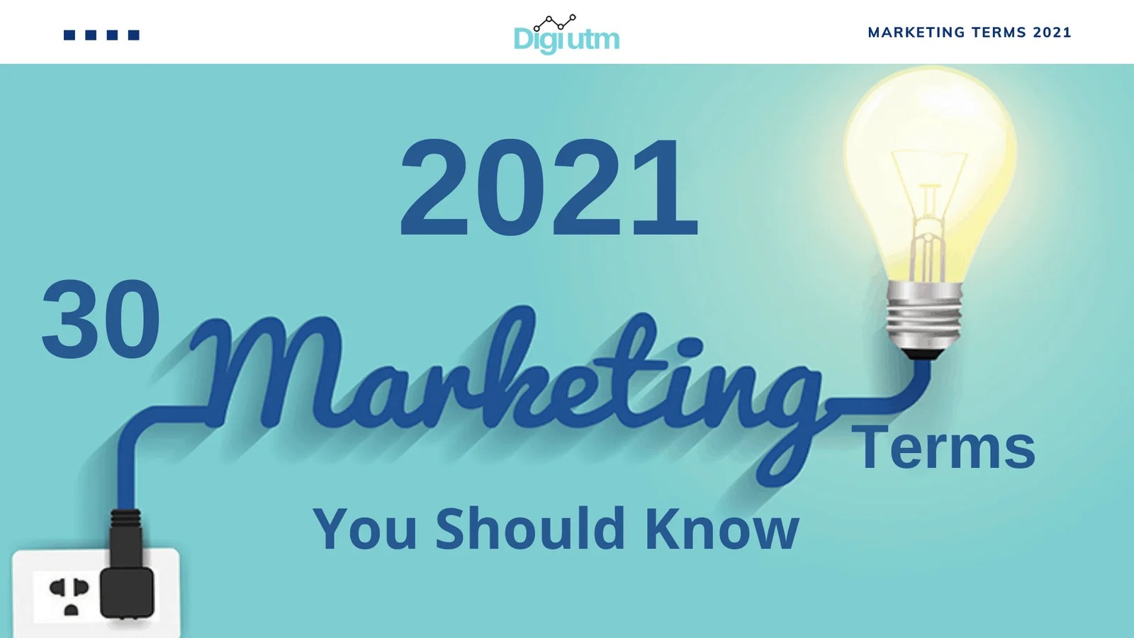 30 Marketing Terms You Should Know