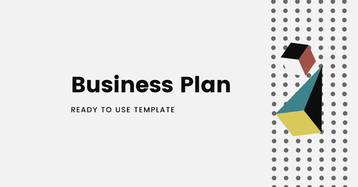 Business plan ready to use template