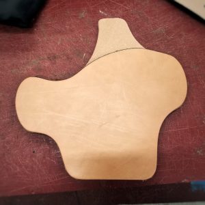 StrongSide Holster Click n Ship (clicked out leather shapes)