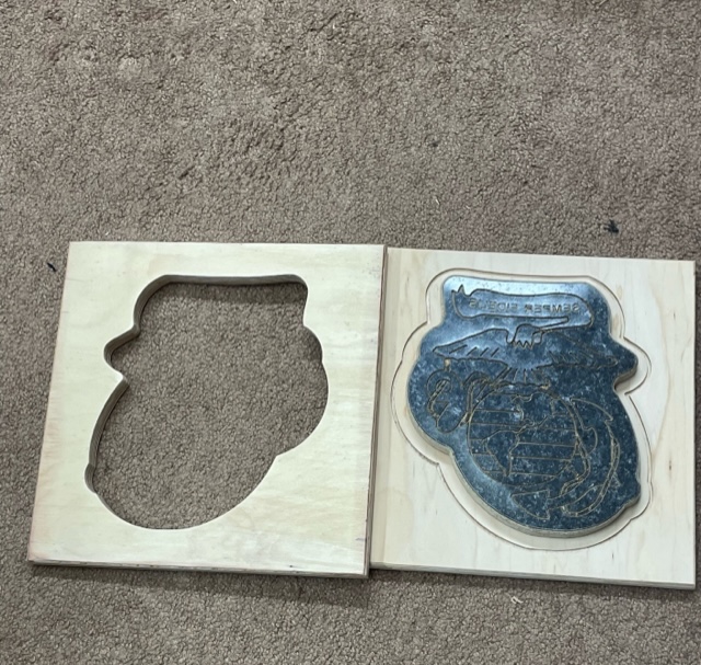 Marine Corps EGA Valet Tray Mold - Image 3