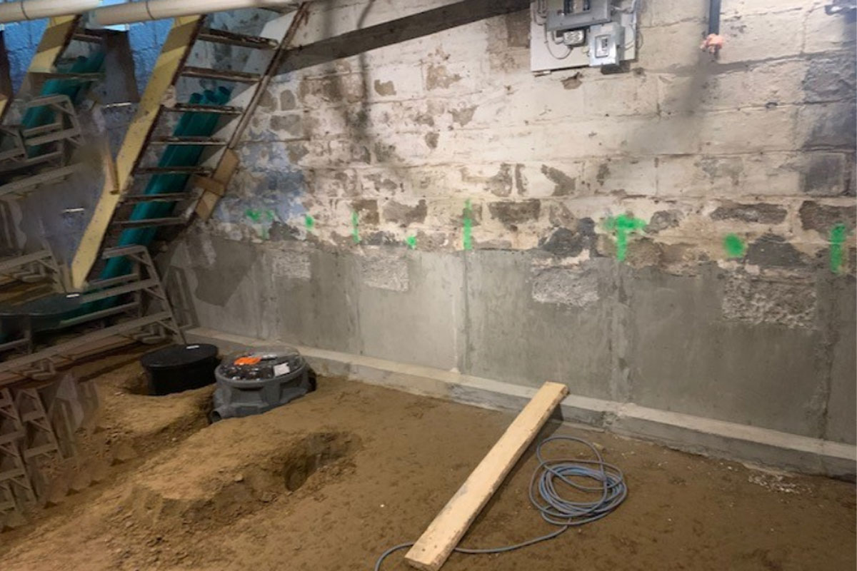 Underpinning of Existing Home in Toronto