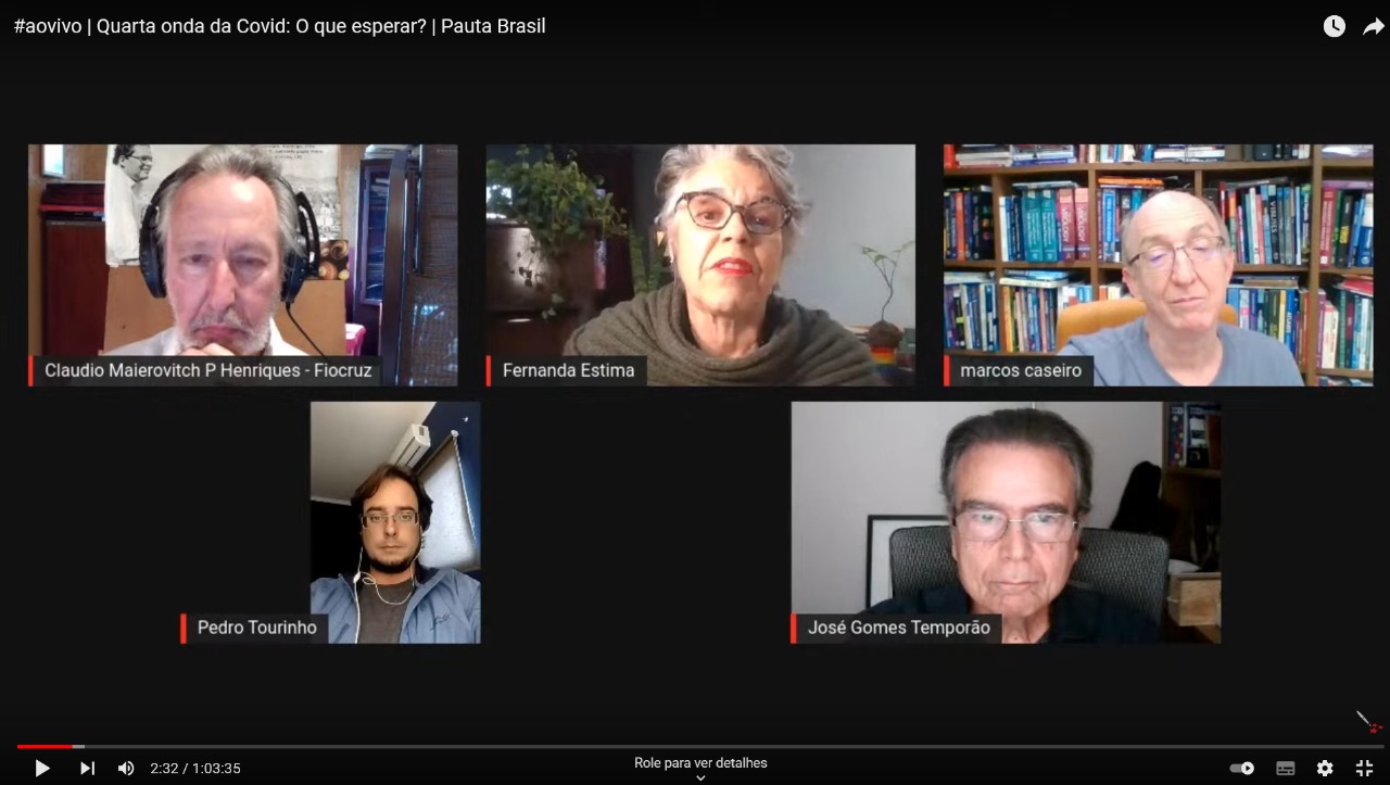 Pauta Brasil discutiu a quarta onda de COVID