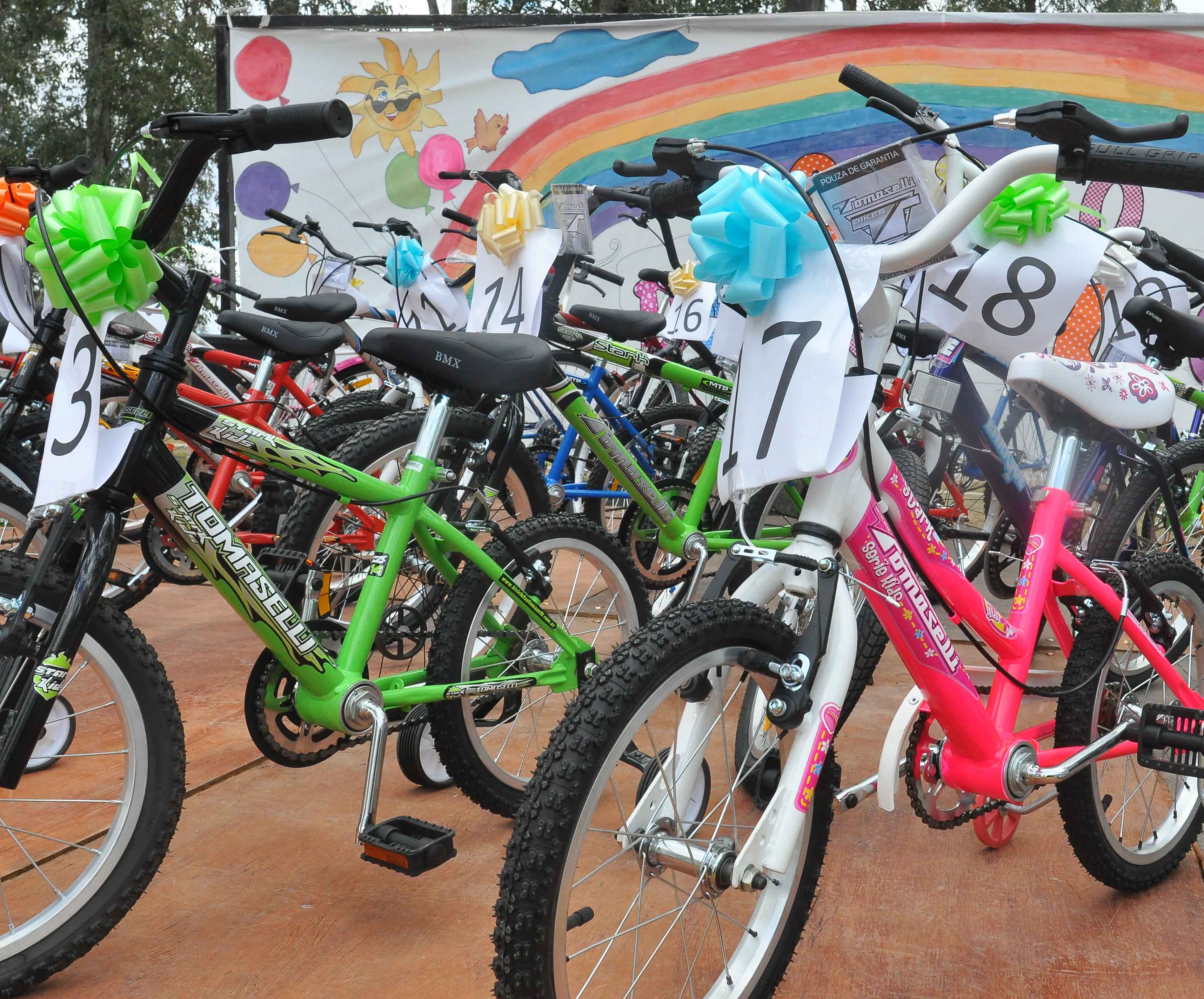Bicis sorteo día del niño