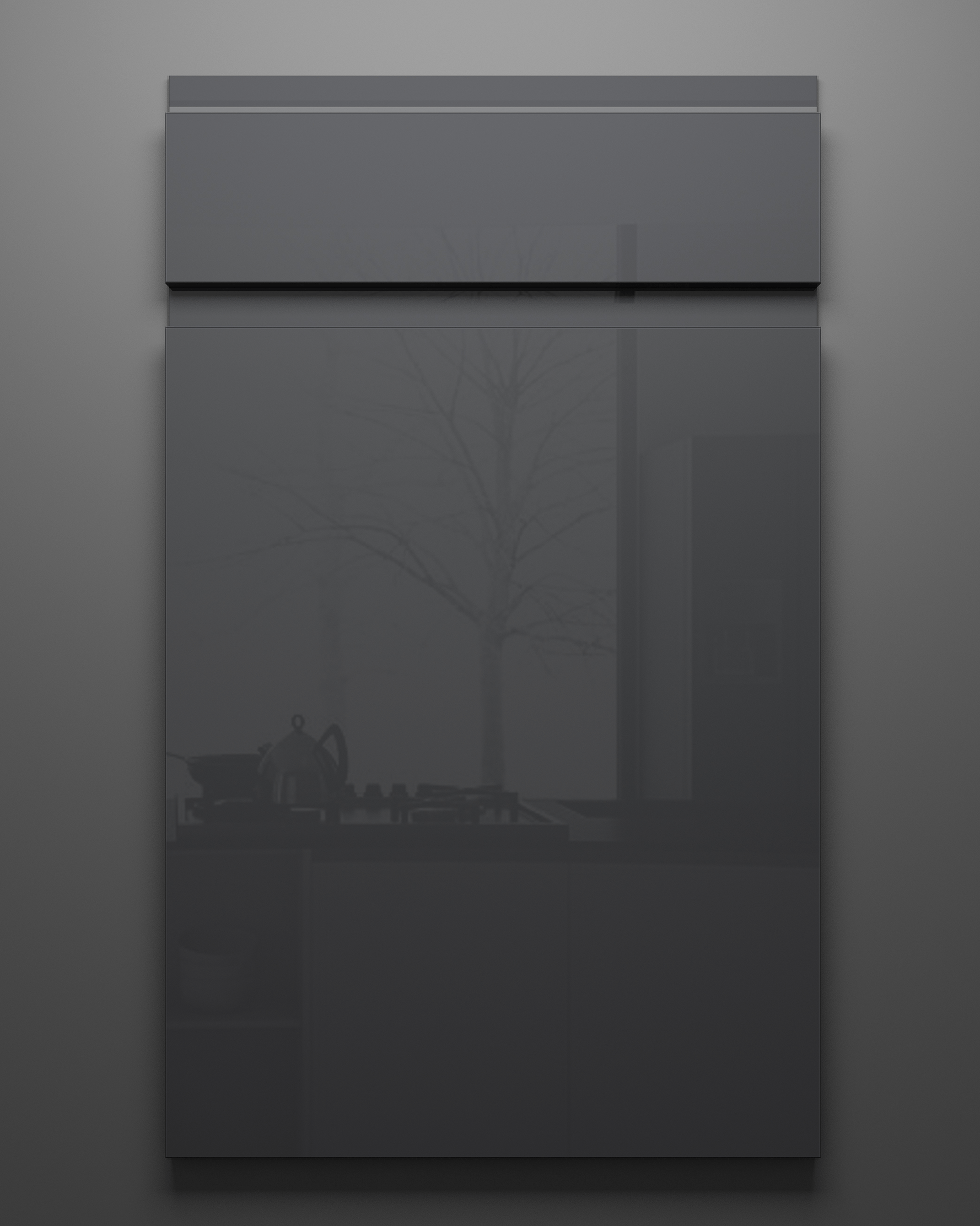 GOLDEN HOME LUXURY Lacquer Gray